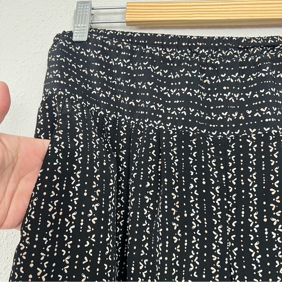 Hatch Jensie Maternity Pants Size 2-Black with blush/cream print - Picture 6 of 10